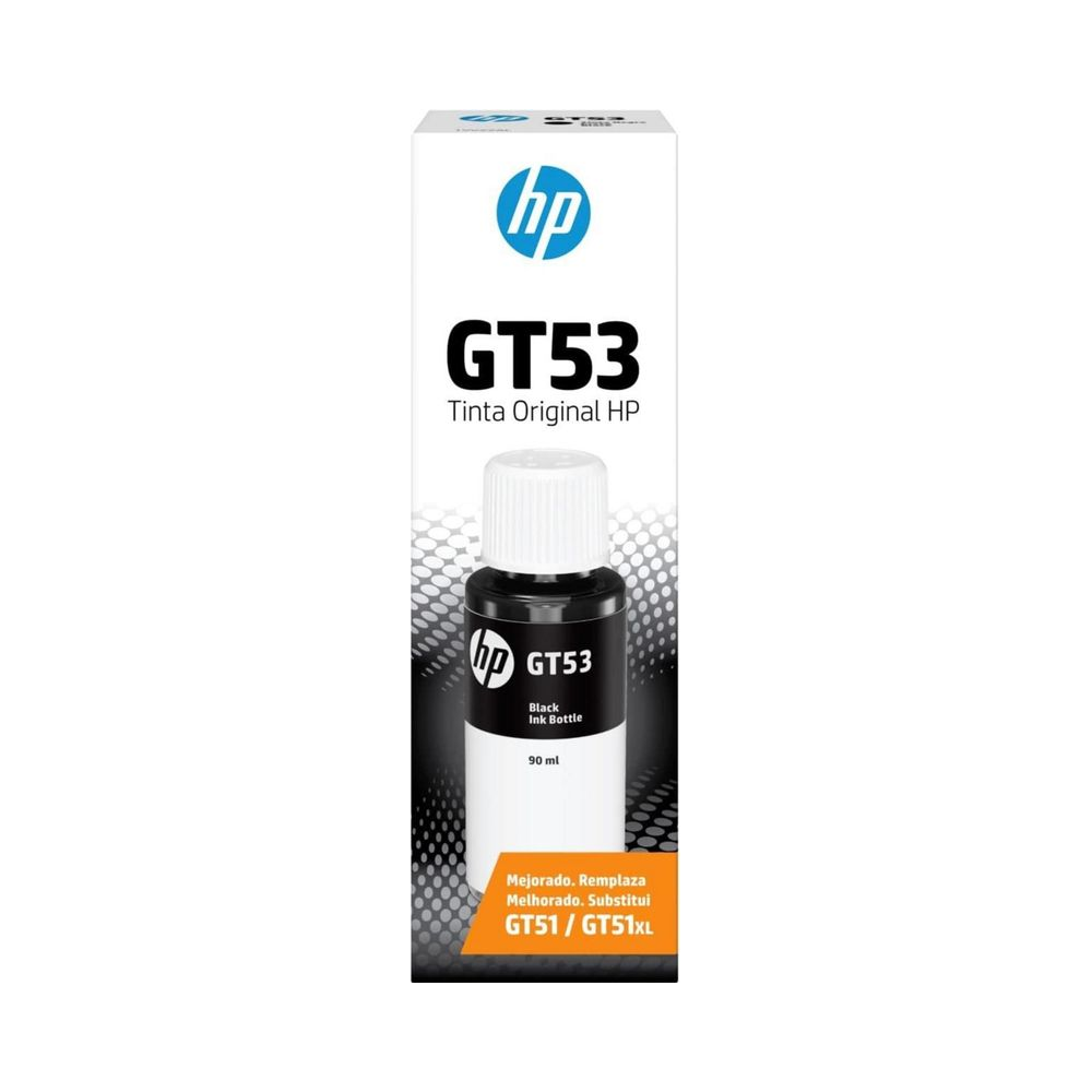 Garrafa de Tinta GT53 HP Preto 90ml