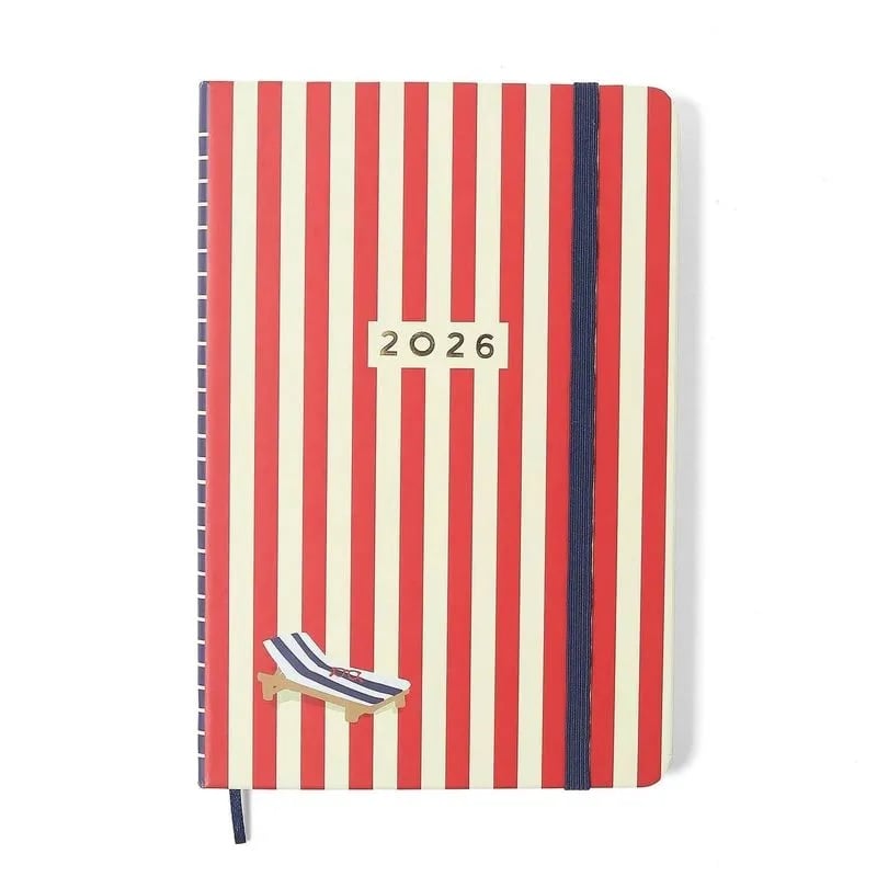 Agenda Planner Semanal Cicero 2026 Praia Sol 14x21cm