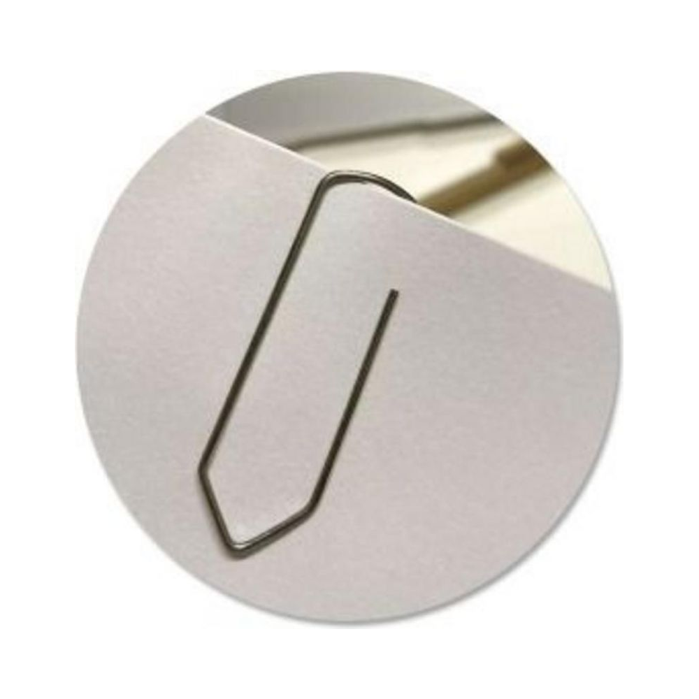 Clips de A&ccedil;o Galvanizado N&ordm; 3/0 Jussara Office com 50 unidades