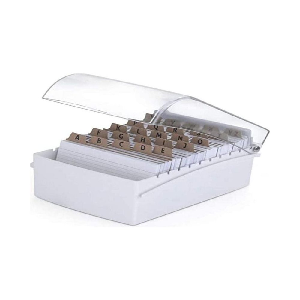 Fich&aacute;rio para Fichas Padronizadas 5x8 Maxcril Branco